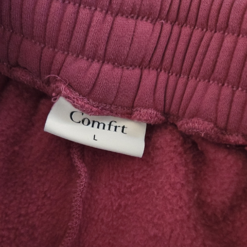 Comfrt Pink Unisex Travel Joggers - Picture 4 of 6